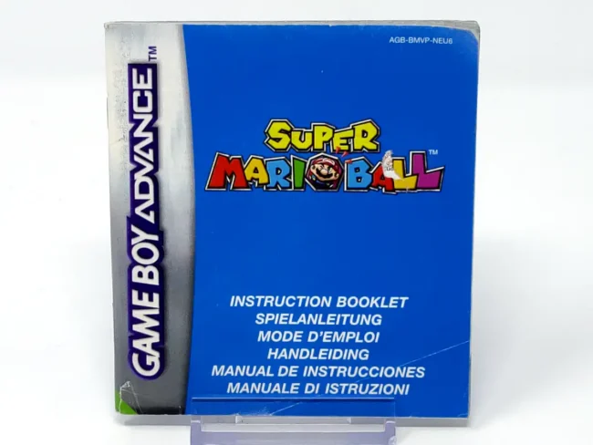 Super Mario Ball (ESP) (Manual)