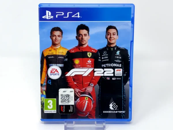 Portada de F1 22 (ESP) para PlayStation 4, edición PAL España, de segunda mano