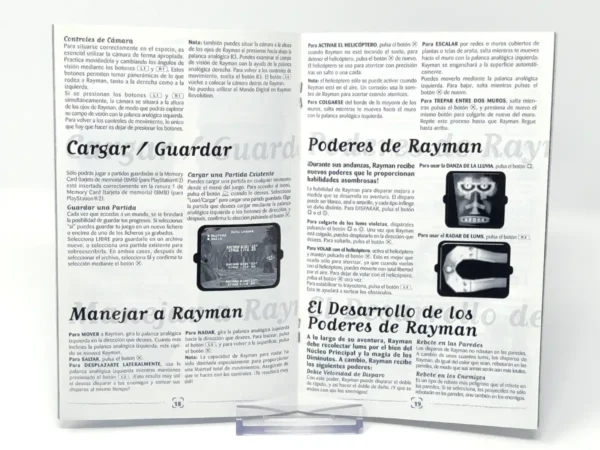 Rayman 10º Aniversario (ESP) (Manual) para PlayStation 2, edición PAL España, de segunda mano