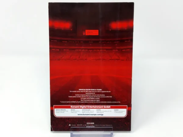 PES 2009: Pro Evolution Soccer (ESP) (Manual) para PlayStation 2, edición PAL España, de segunda mano