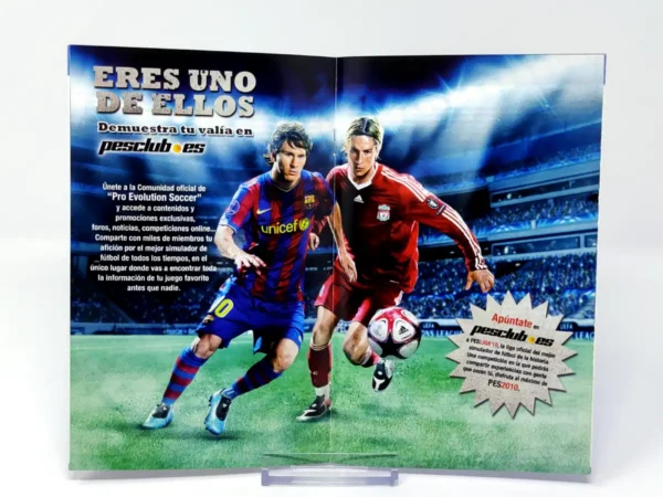 PES 2010: Pro Evolution Soccer (ESP) (Manual) para PlayStation 2, edición PAL España, de segunda mano