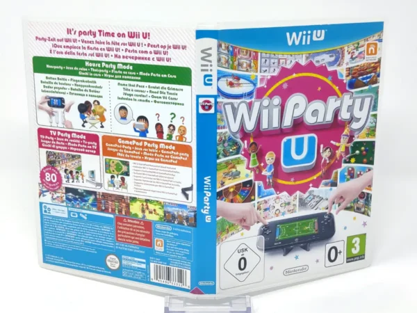 Wii Party U (EUR) (Carátula) para Nintendo Wii U, edición PAL EUR, de segunda mano