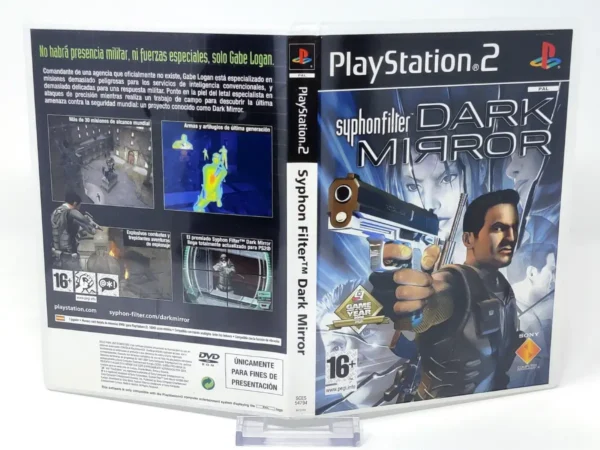 Syphon Filter: Dark Mirror (ESP) (Promo) (Carátula) para PlayStation 2, edición PAL España, de segunda mano