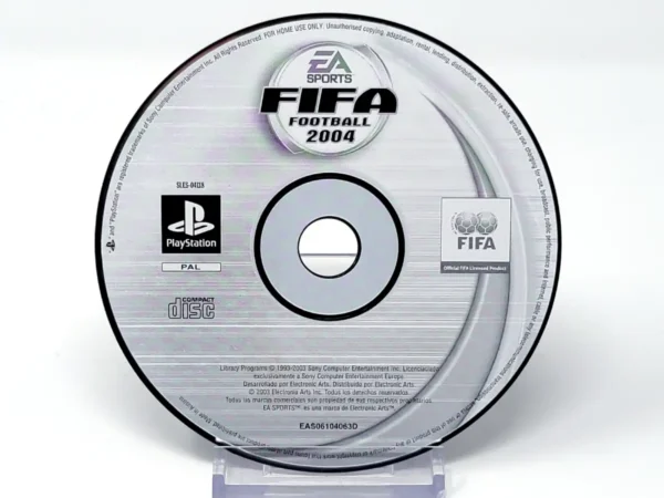 FIFA Football 2004 (ESP) (Disco) para PlayStation 1, edición PAL España, de segunda mano