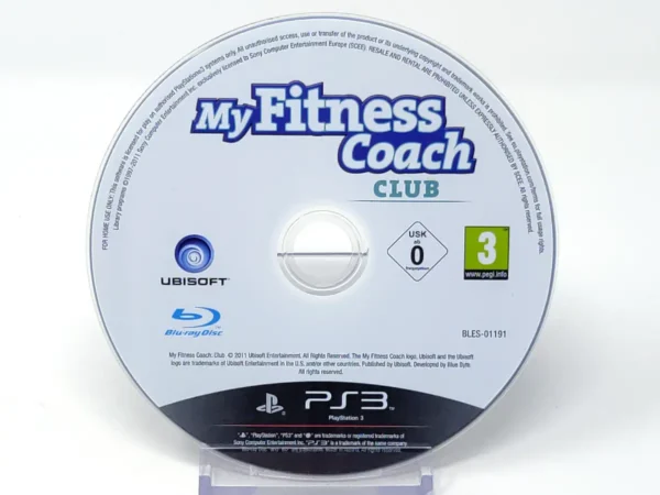 My Fitness Coach: Club (ESP) (Disco) para PlayStation 3, edición PAL España, de segunda mano