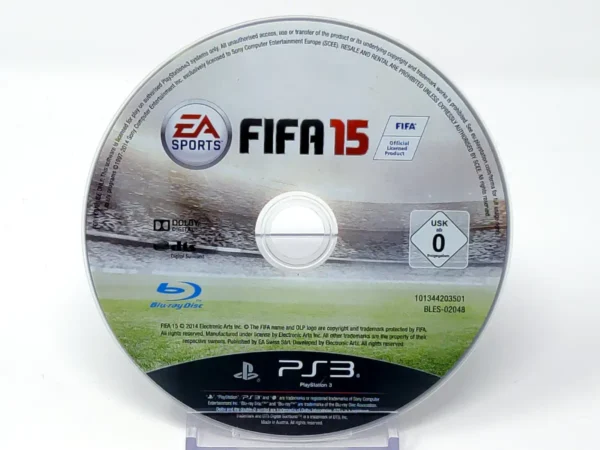 FIFA 15 (ESP) (Disco) para PlayStation 3, edición PAL España, de segunda mano