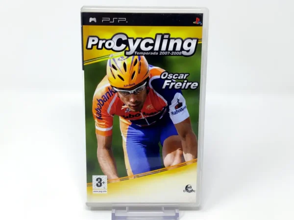 Portada de Pro Cycling 2007 (ESP) para PSP, edición PAL España, de segunda mano