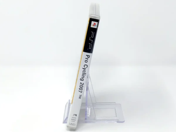 Lateral de la caja de Pro Cycling 2007 (ESP) para PSP