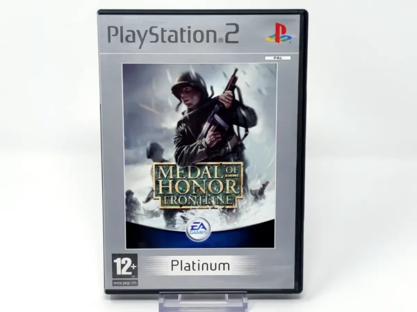 Portada de Medal of Honor: Frontline (ESP) (Platinum) (Rebajado) para PlayStation 2, edición PAL España, de segunda mano