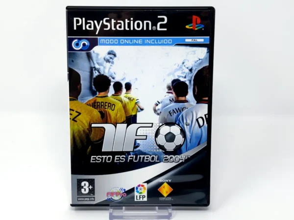 Portada de Esto Es Futbol 2004 (ESP) (v2) (Rebajado) para PlayStation 2, edición PAL España, de segunda mano