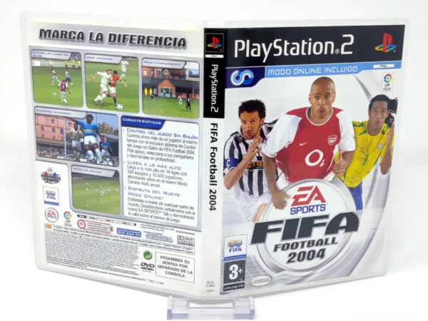 FIFA Football 2004 (ESP) (v1) (Carátula) para PlayStation 2, edición PAL España, de segunda mano
