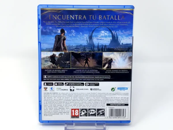 Parte trasera de Forspoken (ESP) (Rebajado) para PlayStation 5, edición PAL España