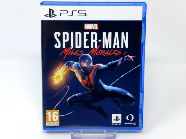 Portada de Marvel Spider-Man: Miles Morales (ESP) para PlayStation 5, edición PAL España, de segunda mano