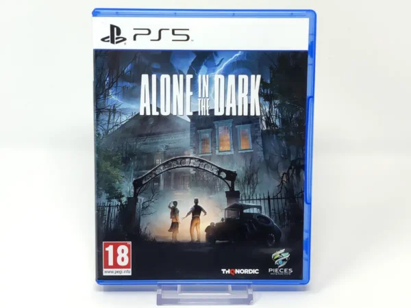 Portada de Alone in the Dark (ESP) para PlayStation 5, edición PAL España, de segunda mano
