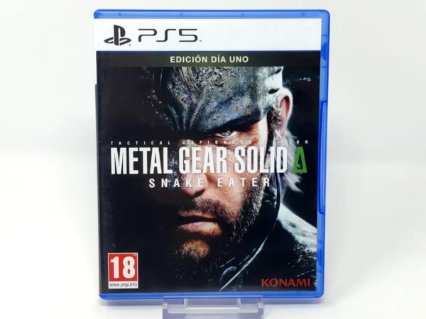 Portada de METAL GEAR SOLID Δ: SNAKE EATER (Day One Edition) (ESP) para PlayStation 5, edición PAL España, de segunda mano