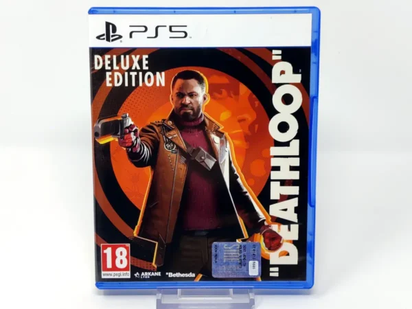 Portada de Deathloop (Edición Deluxe) (ESP) para PlayStation 5, edición PAL España, de segunda mano