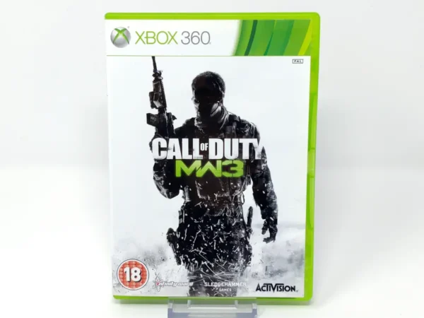 Portada de Call of Duty: Modern Warfare 3 (UK) para XBOX 360, edición PAL UK, de segunda mano