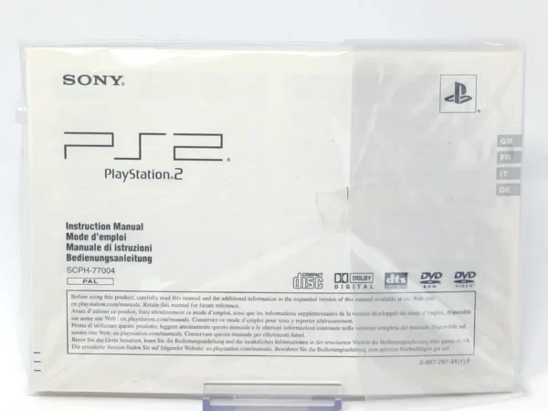 Sony Playstation 2 Slim (Consola) (SCPH-77004) (Completa) para PlayStation 2, edición PAL España, de segunda mano