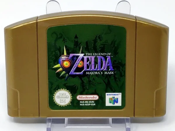 The Legend of Zelda: Majora's Mask (EUR) (Cartucho) para Nintendo 64, edición PAL EUR, de segunda mano