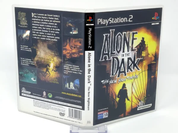 Alone in the Dark: The New Nightmare (ESP) (Carátula) para PlayStation 2, edición PAL España, de segunda mano