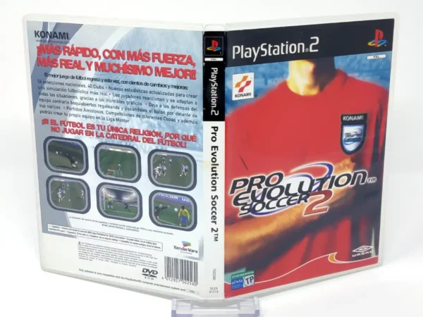 Pro Evolution Soccer 2 (ESP) (Carátula) para PlayStation 2, edición PAL España, de segunda mano