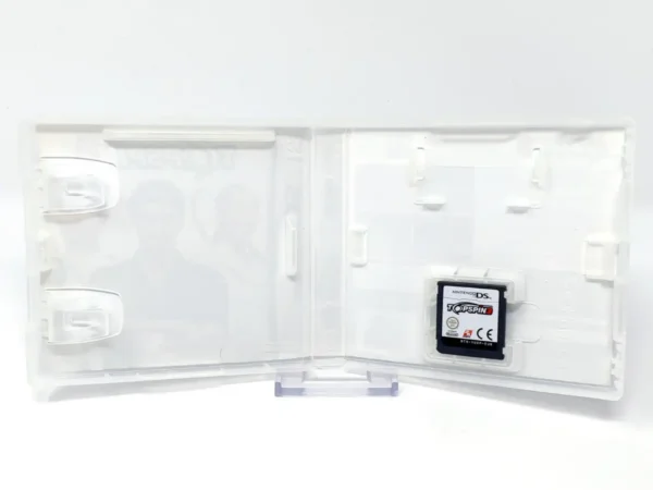 Interior del juego Top Spin 3 (ESP) (Rebajado) para Nintendo 3DS con disco y manual