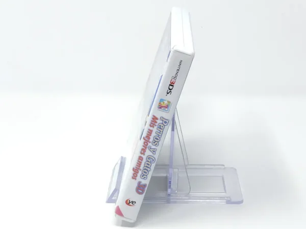 Lateral de la caja de Perros y Gatos 3D: Mis Mejores Amigos (ESP) para Nintendo 3DS