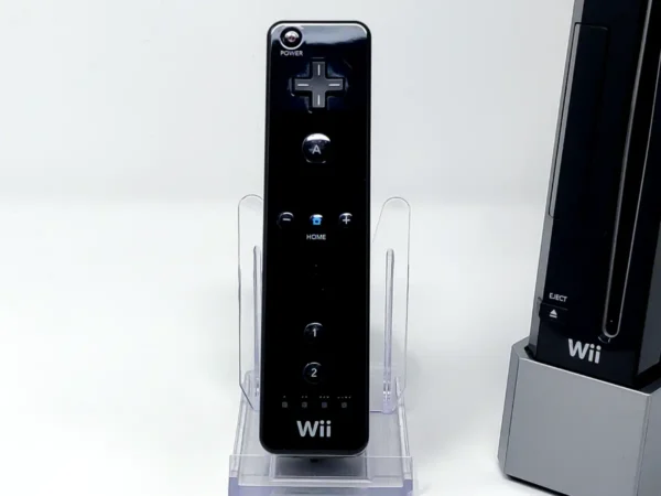 Nintendo Wii Negra (Consola) (RVL-001) (EUR) (Rebajada) para Nintendo Wii, edición PAL EUR, de segunda mano