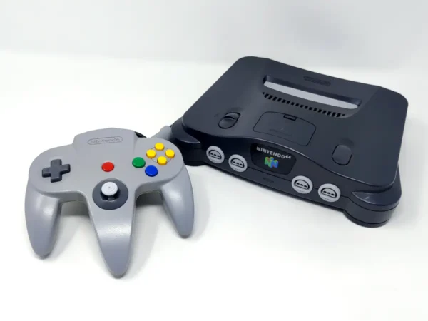 Nintendo 64 Negro (Consola) (NUS-001-EUR) para Nintendo 64, edición PAL EUR, de segunda mano