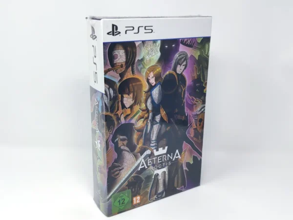 Parte trasera de Aeterna Noctis (Caos Edition) (ESP) (Precintado) para PlayStation 5, edición PAL España
