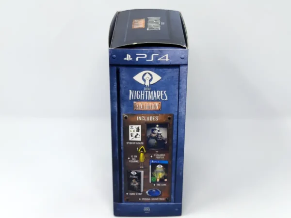 Interior del juego Little Nightmares (Six Edition) (ESP) para PlayStation 4 con disco y manual