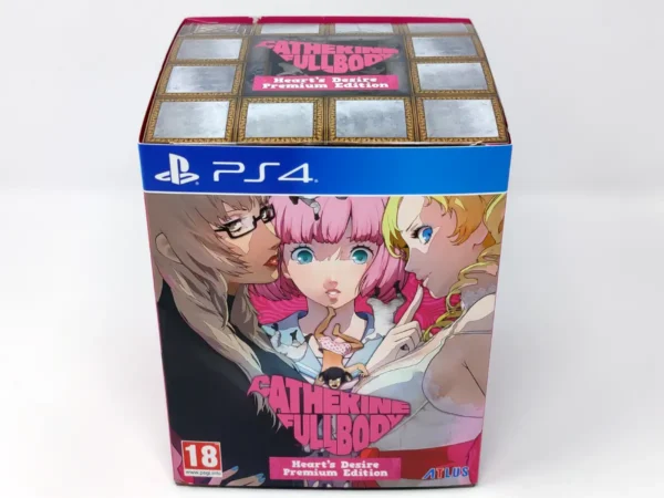 Portada de Catherine: Full Body (Heart's Desire Premium Edition) (EUR) (Precintado) para PlayStation 4, edición PAL EUR, de segunda mano