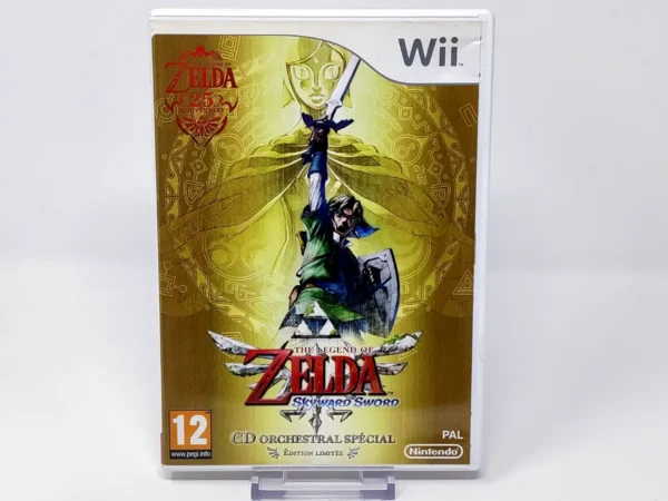 Portada de The Legend of Zelda: Skyward Sword (FRA) para Nintendo Wii, edición PAL Francia, de segunda mano