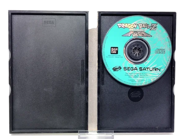 Lateral de la caja de Dragon Ball Z: The Legend (EUR) (Rebajado) para Saturn