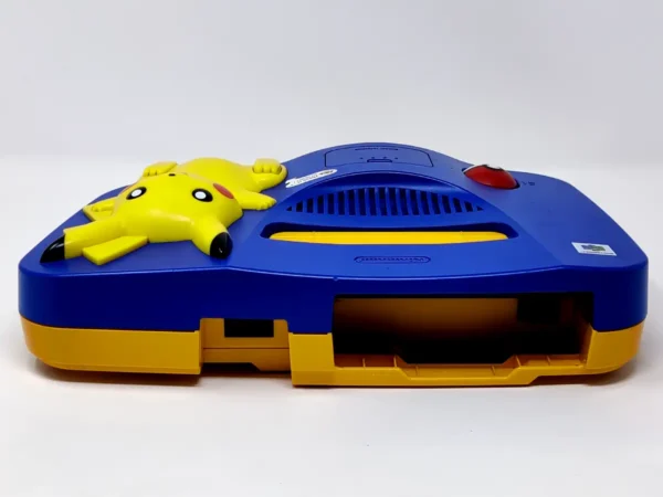 Nintendo 64 Edición Pikachu Azul (Consola) (NUS-PK-EUR) para Nintendo 64, edición PAL EUR, de segunda mano