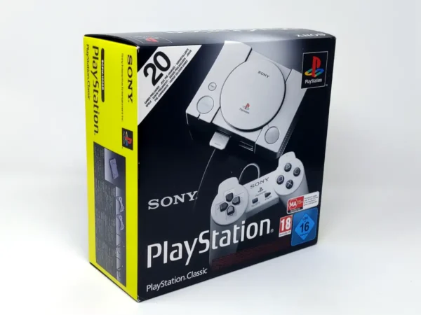 PlayStation Classic Mini (EUR) Consola para PlayStation 1, edición PAL EUR, de segunda mano