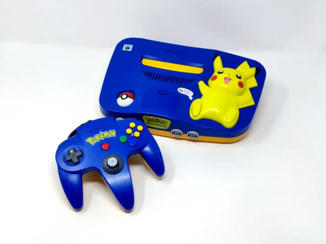 Nintendo 64 Edición Pikachu Azul (Consola) (NUS-PK-EUR)