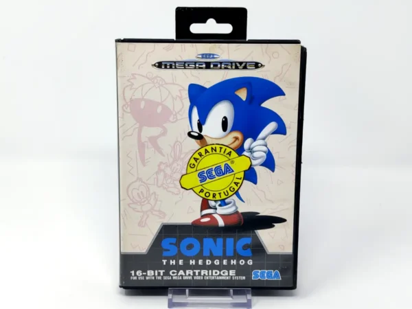 Portada de Sonic: The Hedgehog (EUR) (Rebajado) para Mega Drive, edición PAL España, de segunda mano