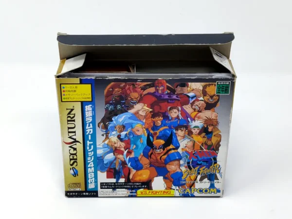 Detalle de X-Men vs. Street Fighter (Pack 4MB) (JAP) para Saturn (imagen 8)
