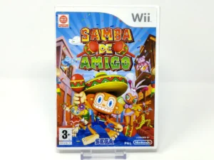 Portada de Samba De Amigo (ESP) para Nintendo Wii, edición PAL España, de segunda mano