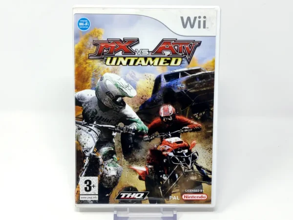 Portada de MX vs. ATV Untamed (ESP) para Nintendo Wii, edición PAL España, de segunda mano