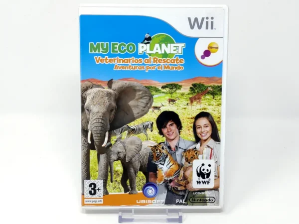 Portada de My Eco Planet Veterinarios al Rescate (ESP) para Nintendo Wii, edición PAL España, de segunda mano
