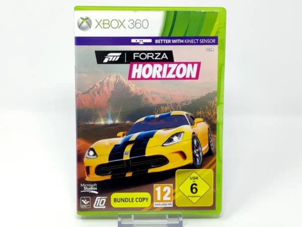 Portada de Forza Horizon (EUR) (Bundle) para XBOX 360, edición PAL EUR, de segunda mano