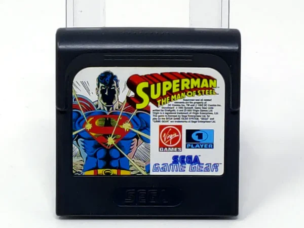 Superman: The Man of Steel (EUR) (Cartucho) para Game Gear, edición PAL EUR, de segunda mano