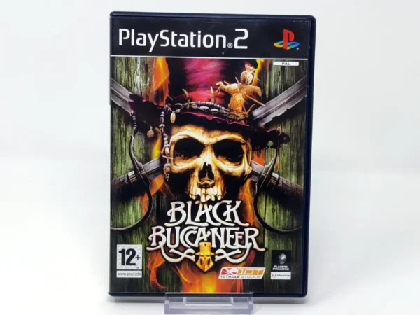 Portada de Black Buccaneer (ESP) (v2) para PlayStation 2, edición PAL España, de segunda mano
