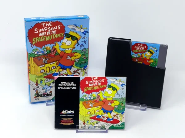 Detalle de The Simpsons: Bart vs. the Space Mutants (ESP) para NES (imagen 8)