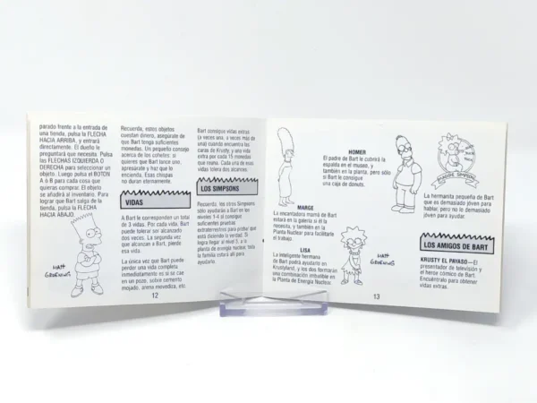 Detalle de The Simpsons: Bart vs. the Space Mutants (ESP) para NES (imagen 14)
