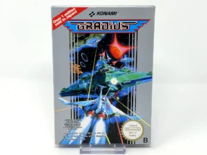 Portada de Gradius (EUR) para NES, edición PAL EUR, de segunda mano