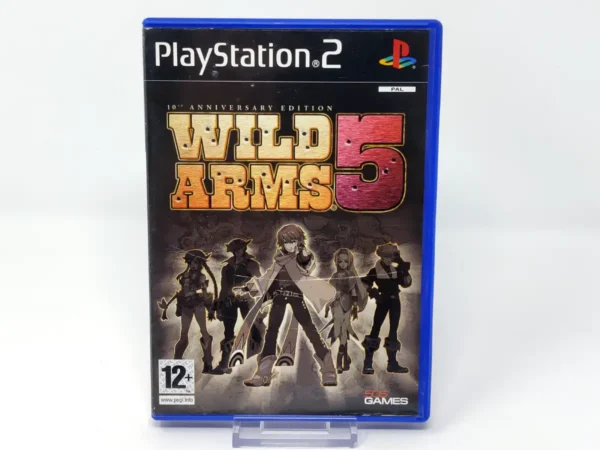Portada de Wild Arms 5 (ESP) (Rebajado) para PlayStation 2, edición PAL España, de segunda mano