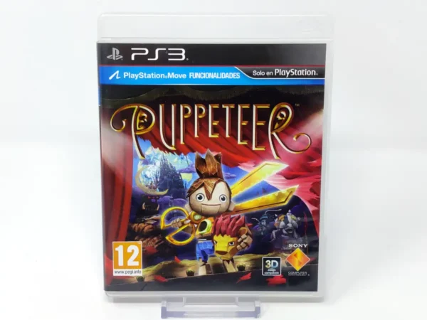 Portada de Puppeteer (ESP) (Promo) para PlayStation 3, edición PAL España, de segunda mano